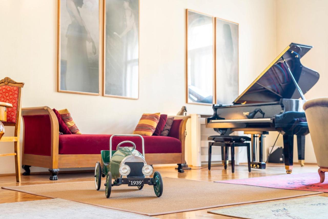 布达佩斯Stunning Spacious Art Nouveau Apart , Grand Piano公寓 外观 照片